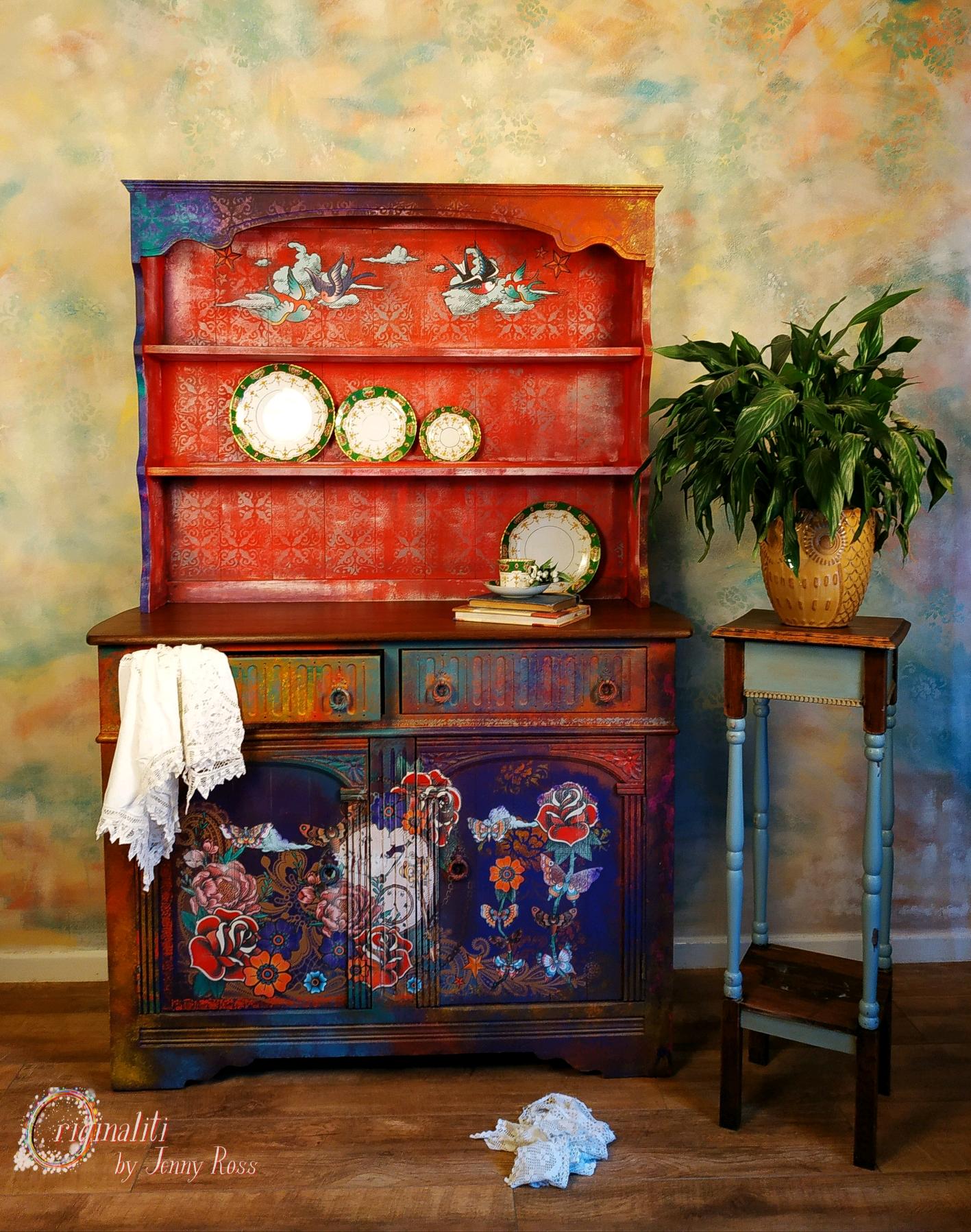 Dresser front